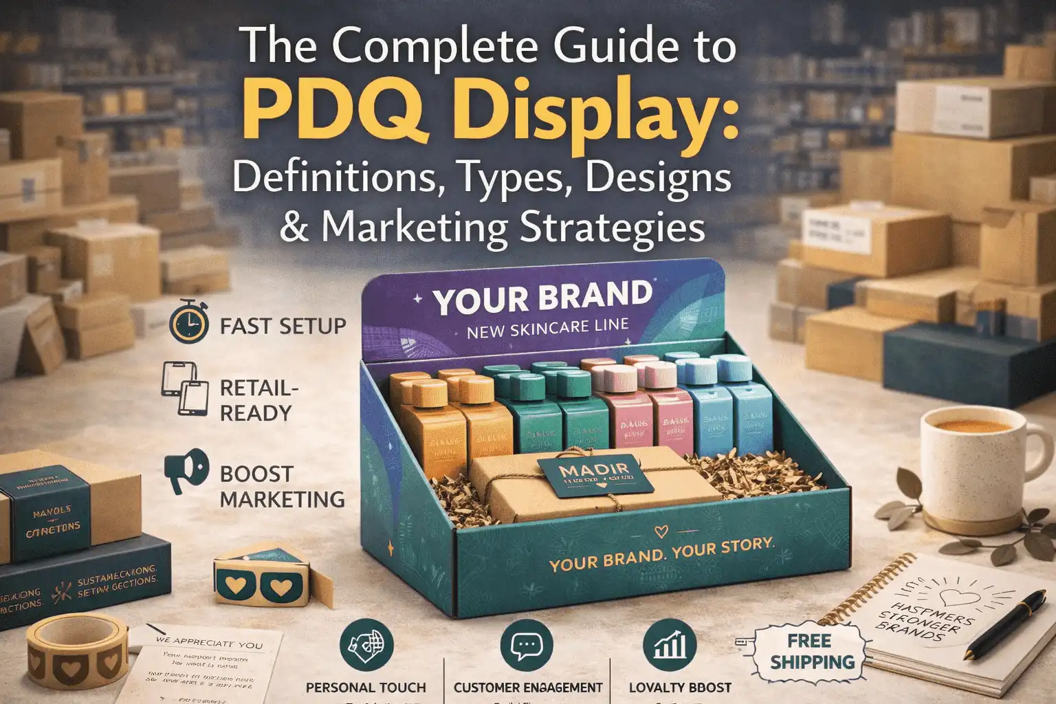 The Complete Guide to PDQ Display: Definitions, Types, Designs & Marketing Strategies